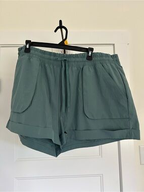 2 pairs Avia Elastic-Waist Drawstring Casual Shorts